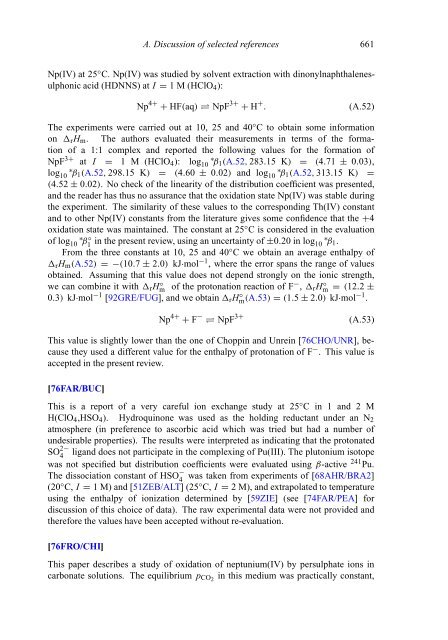 chemical thermodynamics of neptunium and plutonium - U.S. ...