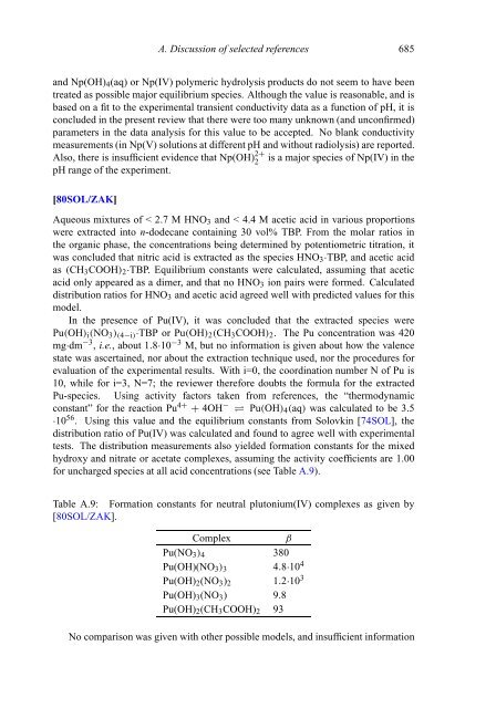 chemical thermodynamics of neptunium and plutonium - U.S. ...