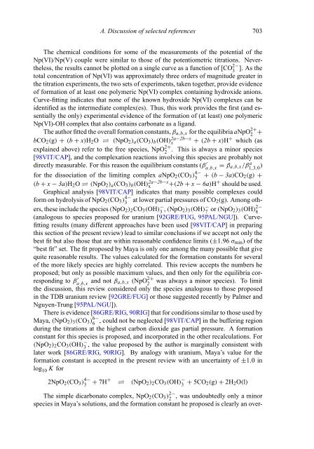 chemical thermodynamics of neptunium and plutonium - U.S. ...