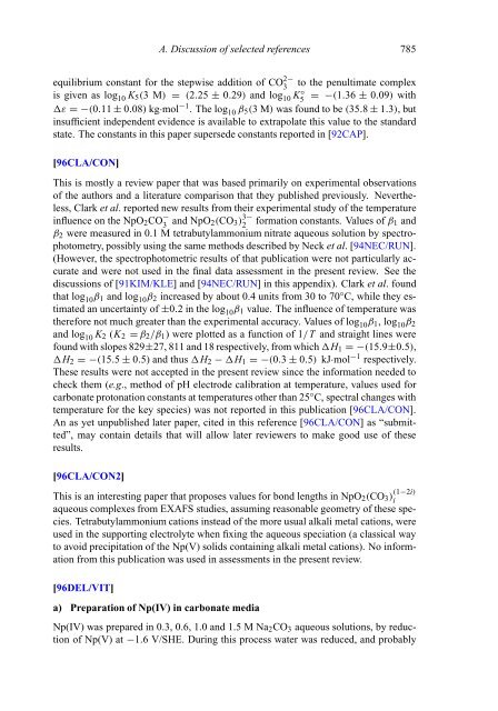 chemical thermodynamics of neptunium and plutonium - U.S. ...