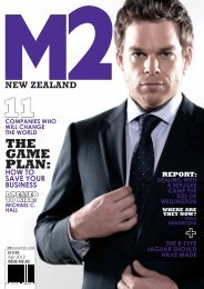 THE GAME PLAN: - M2 Magazine