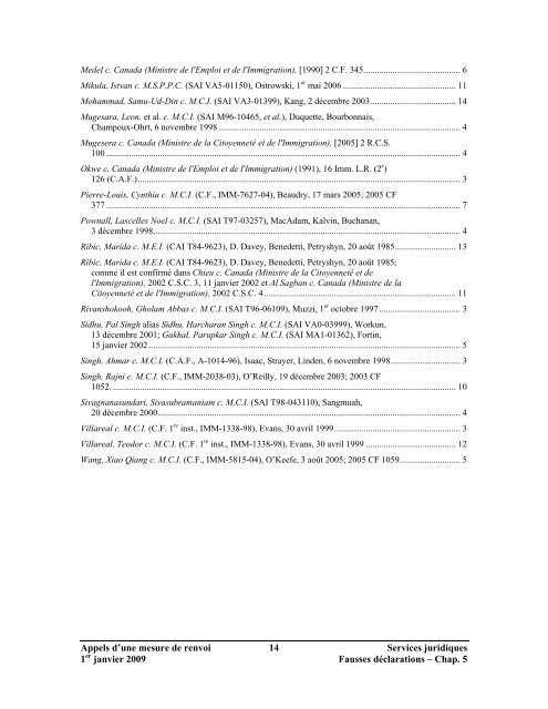 Version imprimable - Immigration and Refugee Board of Canada