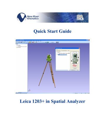 Quick Start Guide Leica 1203.pdf - New River Kinematics