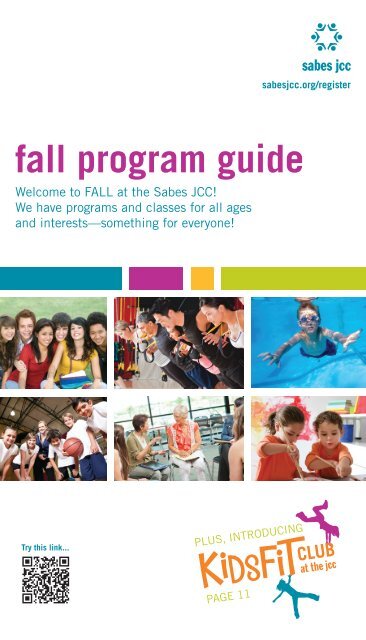 fall program guide - Sabes Jewish Community Center