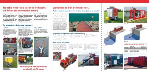 HYTRANS High Volume Pump Brochure - Fire Fighting Technologies