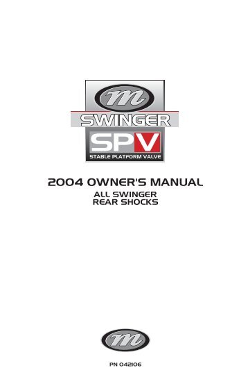 2004 Swinger Owner's Manual.pdf - Manitou