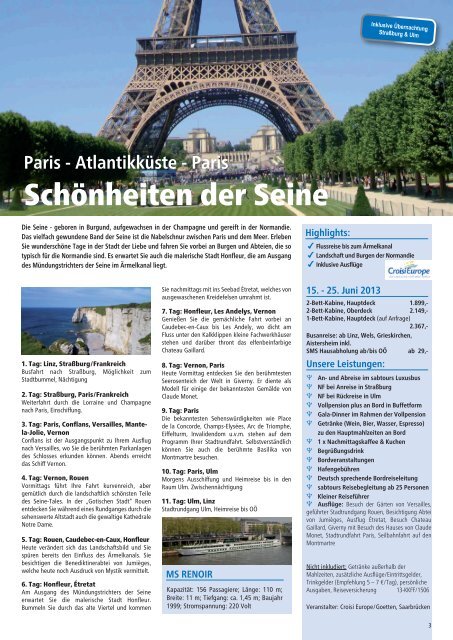 Flussreisen - SabTours Wels