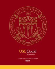 Download Viewbook - USC Gould School of Law - University of ...