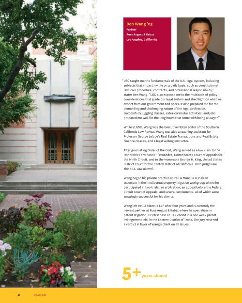 Download Viewbook - USC Gould School of Law - University of ...