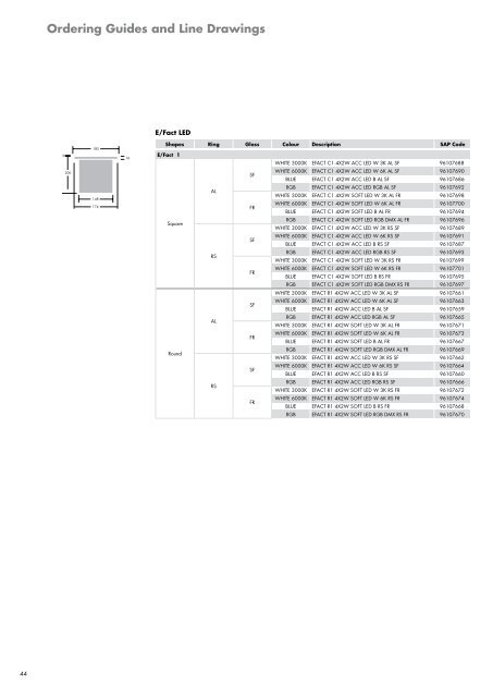 Download LED Lighting Brochure - THORN Lighting