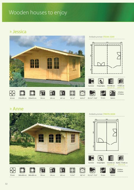 Katalog Garten- und Ferienhäuser - Larus.ch