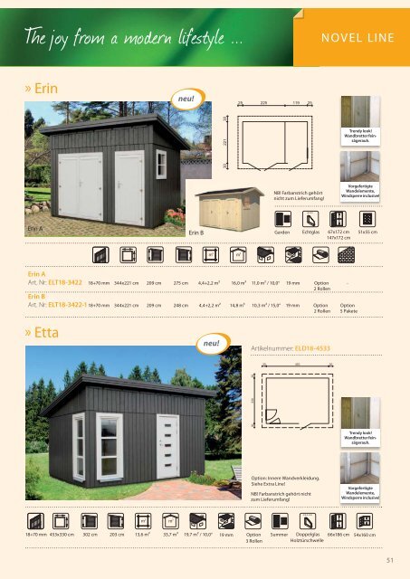 Katalog Garten- und Ferienhäuser - Larus.ch