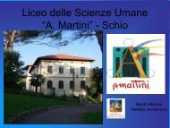 Liceo delle Scienze Umane - Benvenuti nel sito dei ragazzi della ...