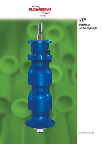 VTP Vertikale Turbinenpumpe - TS-Pumpentechnik GmbH