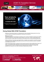 download our whitepaper on Going Global - STAR Translation