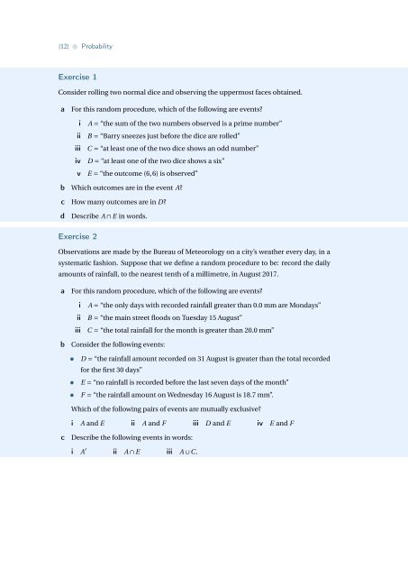 Probability - the Australian Mathematical Sciences Institute