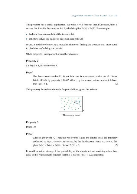 Probability - the Australian Mathematical Sciences Institute