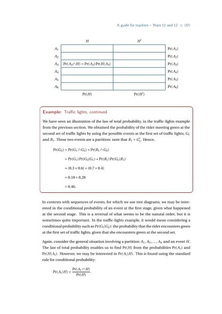 Probability - the Australian Mathematical Sciences Institute