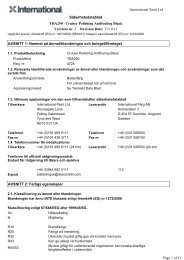 Säkerhetsdatablad (MSDS) (65.8 KB - pdf) - Jula