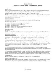 Lesson Plan 2 Job Shadowing Center For Career Development