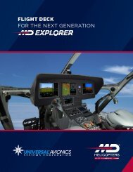 MD Explorer® - Universal Avionics