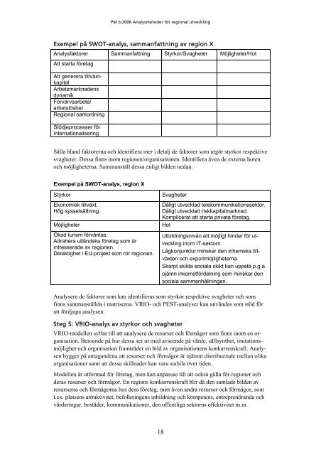 Analysmetoder fÃ¶r regional utveckling - SLL TillvÃ¤xt, miljÃ¶ och ...