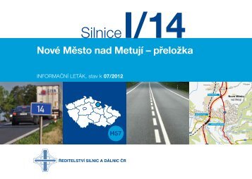 Silnice I/14 Nové Město nad Metují - Ředitelství silnic a dálnic čr