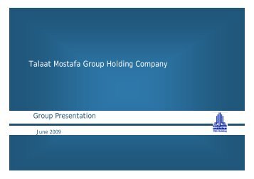 TMG - Talaat Moustafa Group