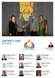 district 1650 2011-2012
