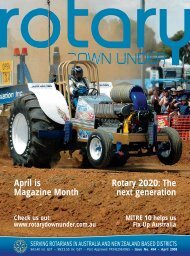 April is Magazine Month Rotary 2020: The next generation