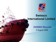 Swissco International Limited - Swissco Holdings Limited
