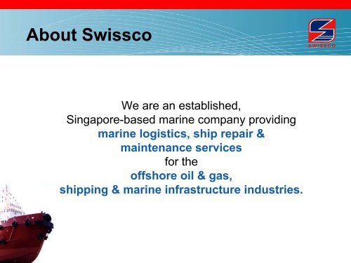 Swissco International Limited - Swissco Holdings Limited