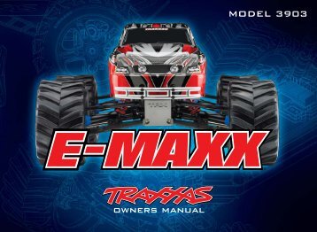 3903 Manual - Traxxas