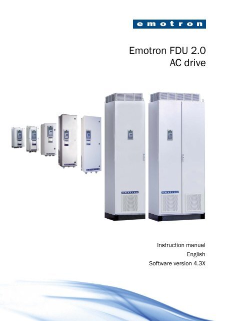 Emotron FDU 2.0 AC drive