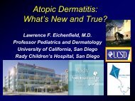 atopic dermatitis - CHU Sainte-Justine - SAAC