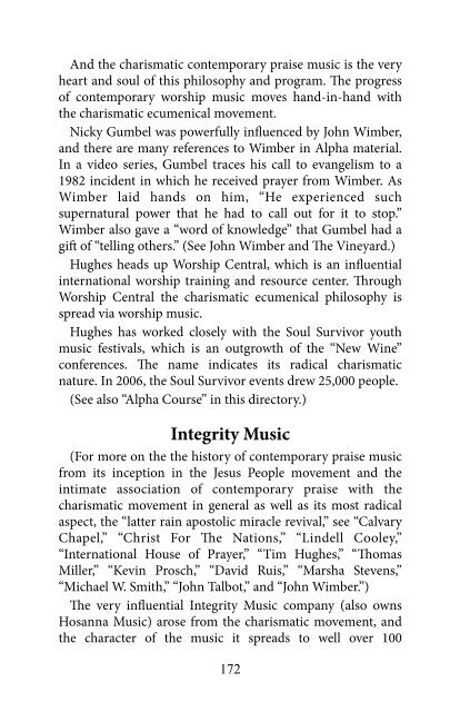 Directory of Contemporary Worship Musicians - Way of Life Literature