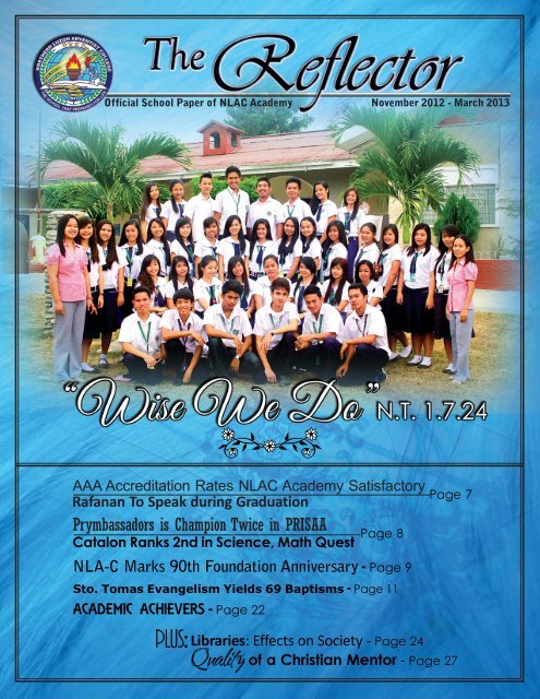 Reflector Second Issue 2013 Online