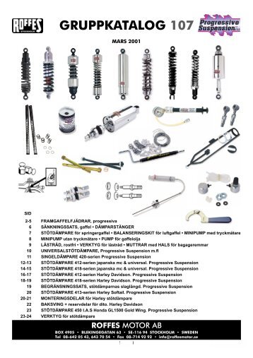 GRUPPKATALOG 107 - Roffes Motor AB