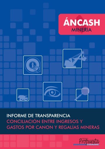 Ancash: Informe de transparencia. ConciliaciÃ³n entre ingresos y ...