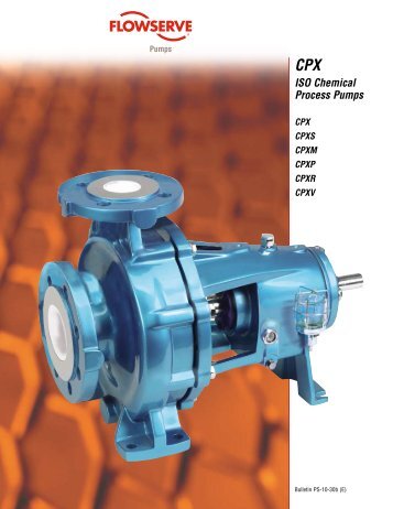 CPX ISO Chemical Process Pumps - TS-Pumpentechnik GmbH