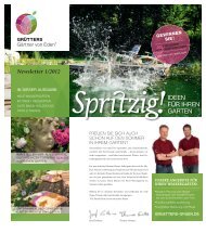 IDEEN FÃR IHREN GARTEN - GrÃ¼tters GmbH