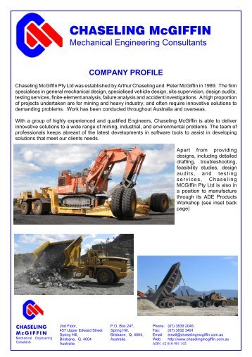 Chaseling Company.pdf - Land Locomotion â Mechanical Vehicle ...