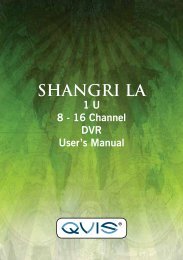 Shangri-La Manual - Qvis Security