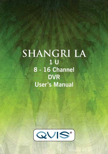 Shangri-La Manual - Qvis Security