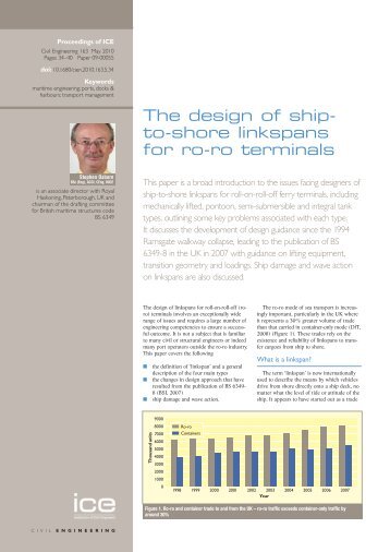 ICE The design of Ship-to-shore linkspans for Ro ... - Royal Haskoning