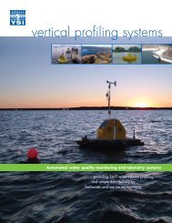 Vertical Profiling Systems - Automated water quality ... - YSI.com