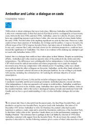 Ambedkar and Lohia: a dialogue on caste - Eledu.net