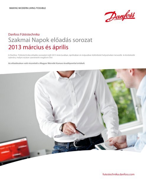 Danfoss FÅ±tÃ©stechnika Szakmai Napok 2013 meghÃ­vÃ³