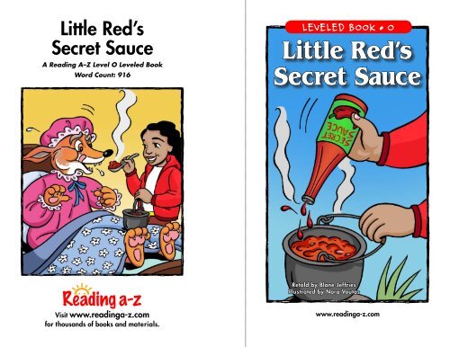Little Red's Secret Sauce