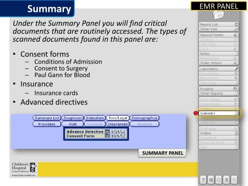 Meditech Scanning & Archiving - Children's Hospital Central California